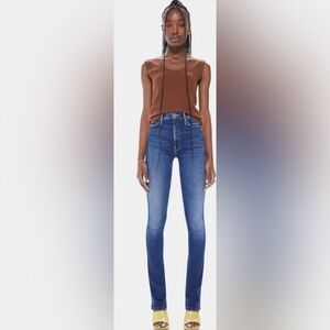 MOTHER High Waisted Runaway in Change Is In The Air